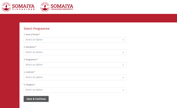 kj somaiya admission process